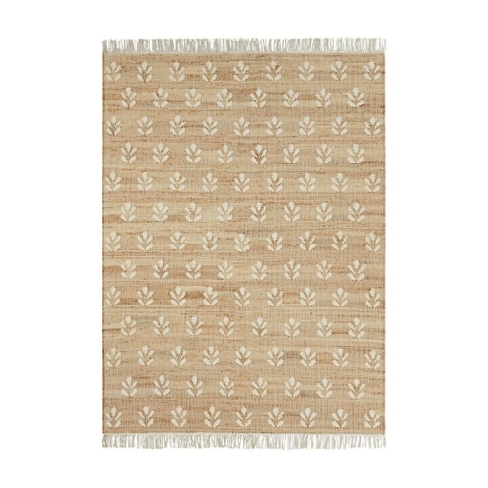 Better Homes And Gardens Tan and Cream Patterned Rug